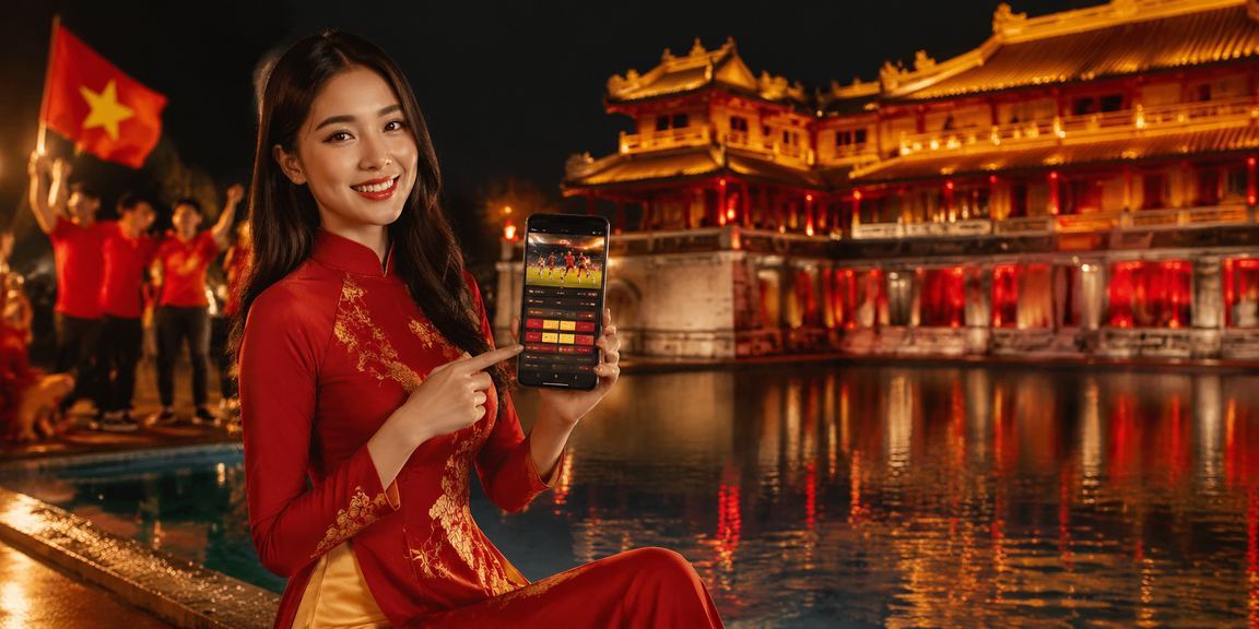 Lễ hội casino ứng dụng tại Huế với màn hình game sống động và không khí lễ hội rực rỡ